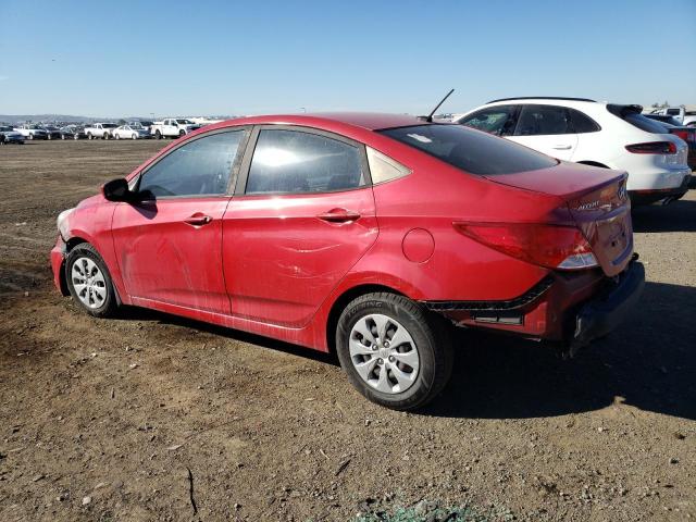 KMHCT4AE9HU265991 - 2017 HYUNDAI ACCENT SE RED photo 2