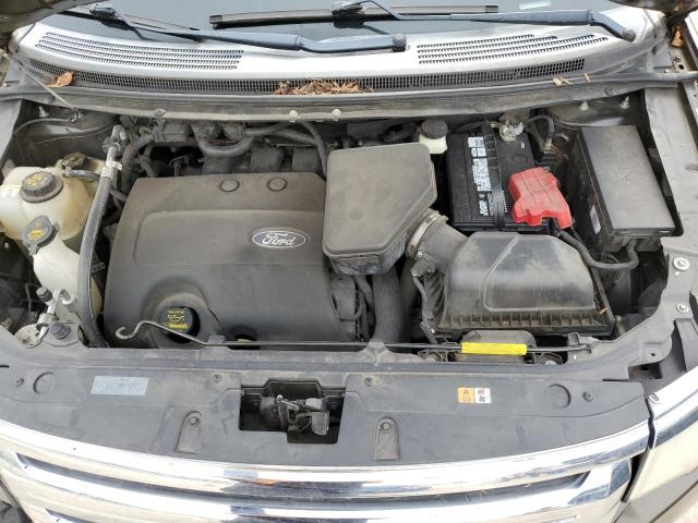 2FMDK3KC3BBB05956 - 2011 FORD EDGE LIMITED GRAY photo 12