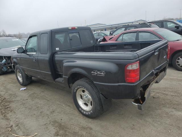 1FTZR15E91PB29547 - 2001 FORD RANGER SUPER CAB BLACK photo 2