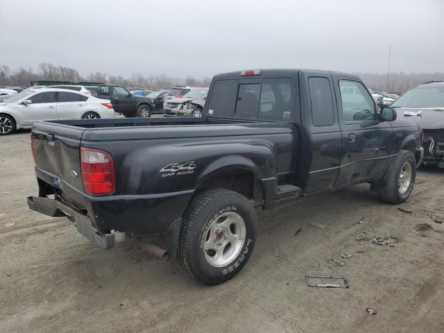 1FTZR15E91PB29547 - 2001 FORD RANGER SUPER CAB BLACK photo 3