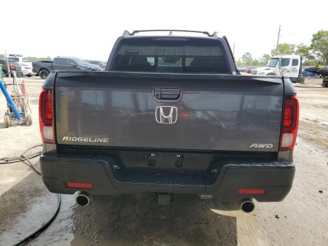 5FPYK3F51NB026284 - 2022 HONDA RIDGELINE RTL GRAY photo 6