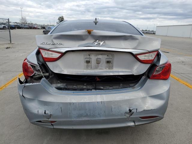 5NPEB4AC0DH614359 - 2013 HYUNDAI SONATA GLS SILVER photo 6