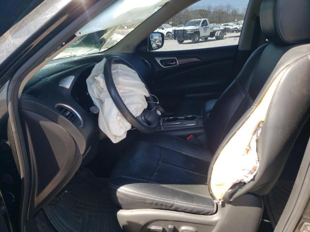 5N1DR2MN1HC667500 - 2017 NISSAN PATHFINDER S BLACK photo 7