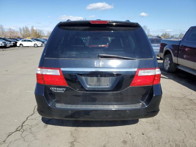 5FNRL38876B069563 - 2006 HONDA ODYSSEY TOURING BLACK photo 6