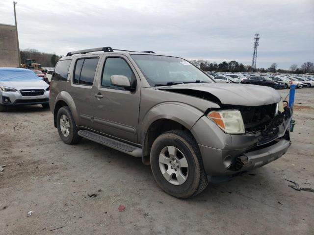 5N1AR18U35C753319 - 2005 NISSAN PATHFINDER LE Ոսկեգույն լուսանկար 4