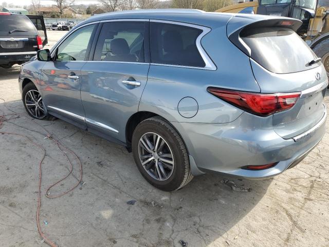 5N1DL0MNXKC501389 - 2019 INFINITI QX60 LUXE BLUE photo 2