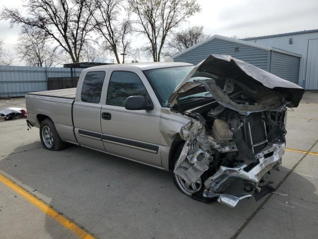 1GCEC19X75Z278707 - 2005 CHEVROLET SILVERADO C1500 SILVER photo 4