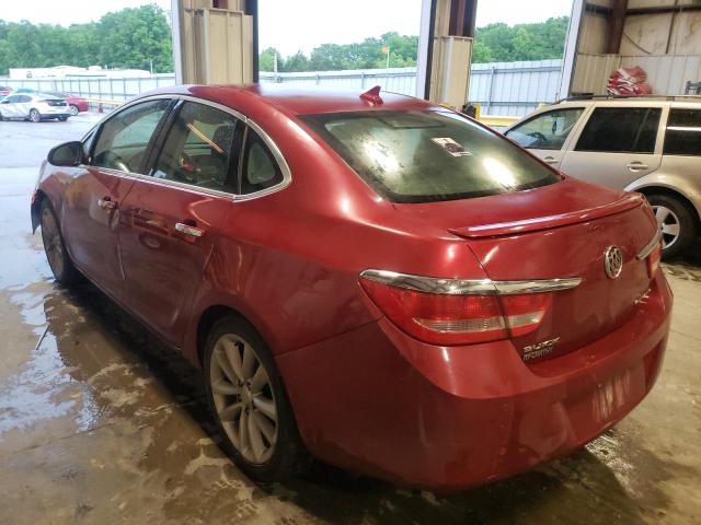 1G4PT5SV0D4223774 - 2013 BUICK VERANO PREMIUM RED photo 3