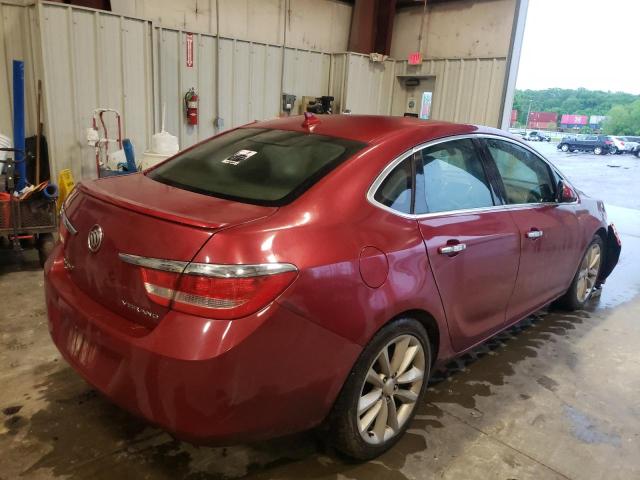 1G4PT5SV0D4223774 - 2013 BUICK VERANO PREMIUM RED photo 4