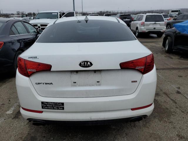 5XXGM4A73DG175594 - 2013 KIA OPTIMA LX WHITE photo 6