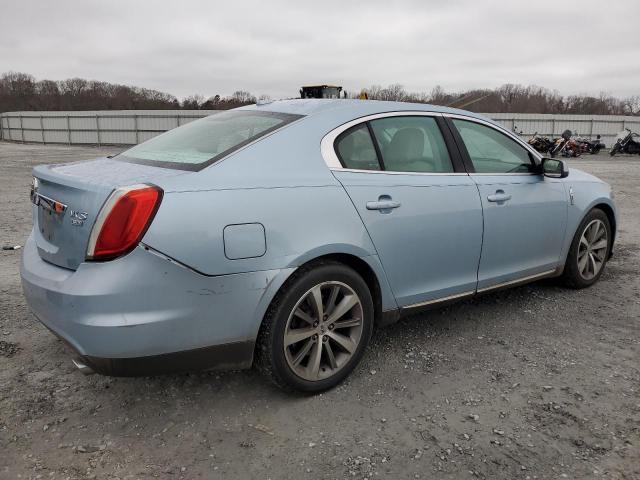 1LNHM94R59G618709 - 2009 LINCOLN MKS BLUE photo 3