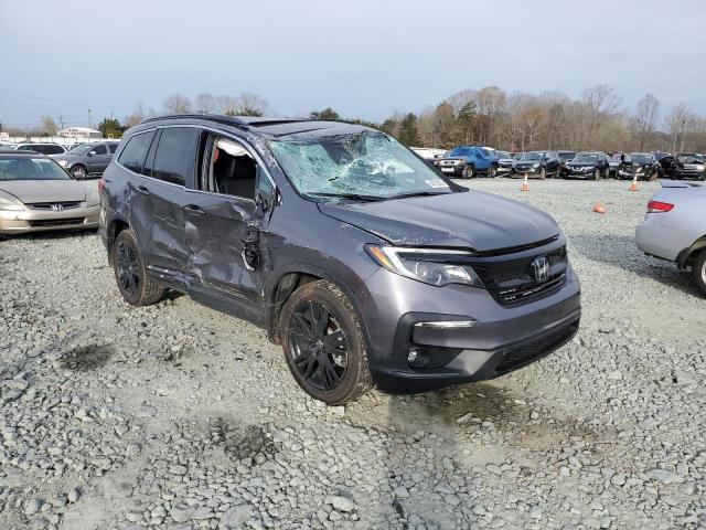 5FNYF5H23NB024256 - 2022 HONDA PILOT SE GRAY photo 4