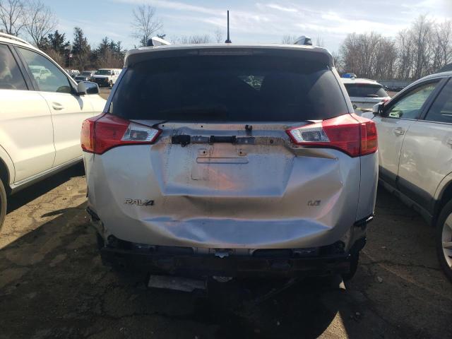 2T3ZFREV4EW119963 - 2014 TOYOTA RAV4 LE SILVER photo 6