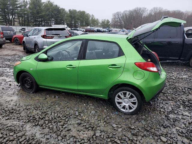 JM1DE1HZ0B0115129 - 2011 MAZDA MAZDA2 GREEN photo 2