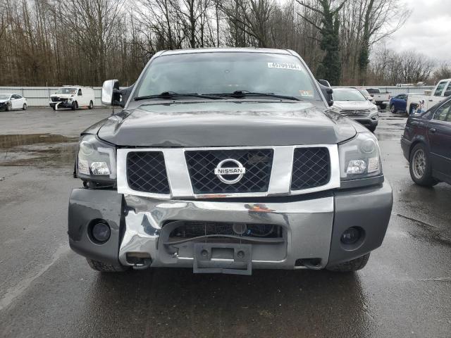 1N6AA07B77N238110 - 2007 NISSAN TITAN XE GRAY photo 5