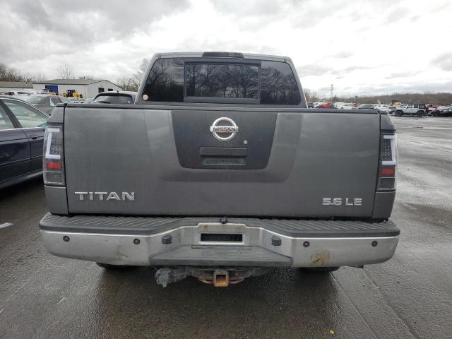 1N6AA07B77N238110 - 2007 NISSAN TITAN XE GRAY photo 6