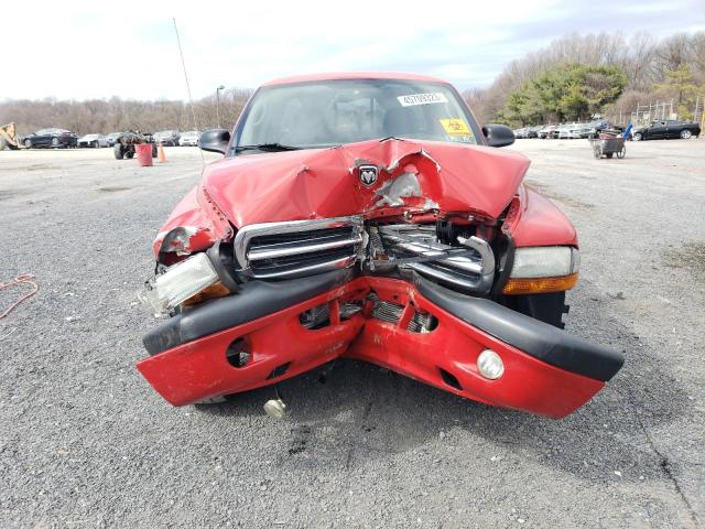 1D7HG32N64S531664 - 2004 DODGE DAKOTA SPORT RED photo 5