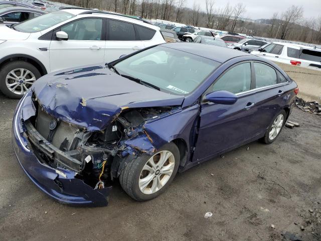 5NPEB4AC5BH051631 - 2011 HYUNDAI SONATA GLS BLUE photo 1