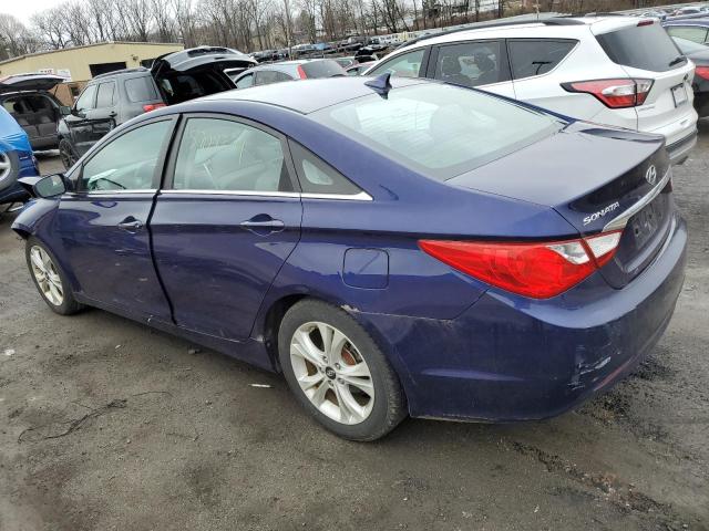 5NPEB4AC5BH051631 - 2011 HYUNDAI SONATA GLS BLUE photo 2