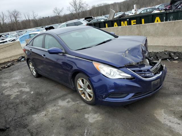 5NPEB4AC5BH051631 - 2011 HYUNDAI SONATA GLS BLUE photo 4