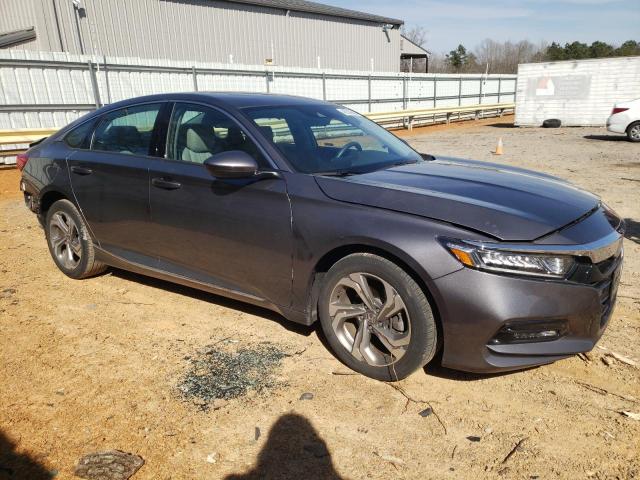 1HGCV1F59JA203652 - 2018 HONDA ACCORD EXL GRAY photo 4