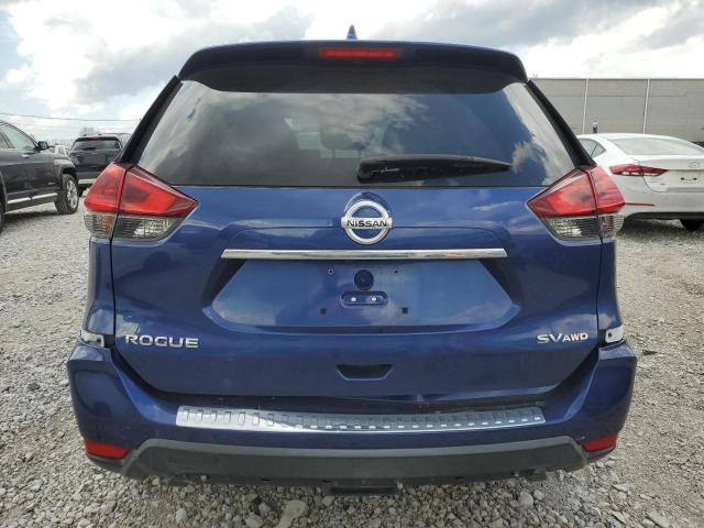 KNMAT2MVXJP500091 - 2018 NISSAN ROGUE S BLUE photo 6