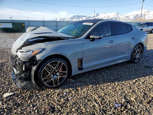 KNAE55LC3N6099389 - 2022 KIA STINGER GT2 SILVER photo 1