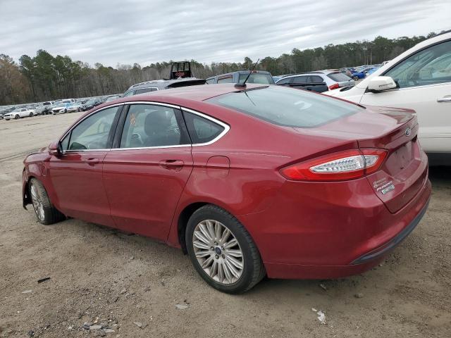 3FA6P0PU2ER264171 - 2014 FORD FUSION SE PHEV RED photo 2