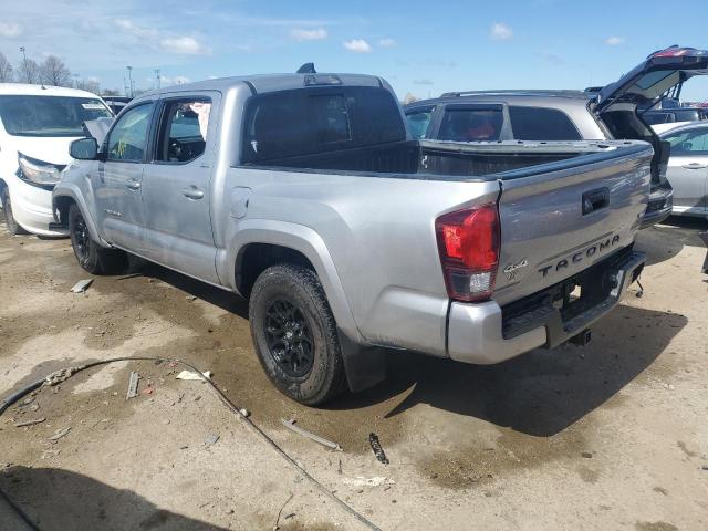 3TMCZ5ANXLM295829 - 2020 TOYOTA TACOMA DOUBLE CAB SILVER photo 2