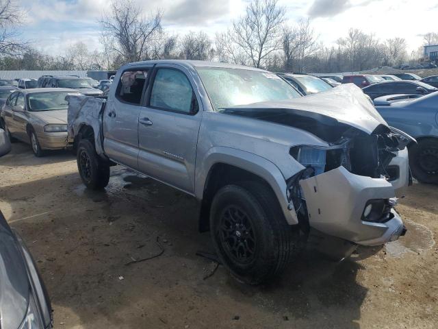 3TMCZ5ANXLM295829 - 2020 TOYOTA TACOMA DOUBLE CAB SILVER photo 4