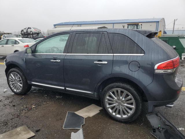 2LMDJ8JK3DBL34685 - 2013 LINCOLN MKX BLUE photo 2