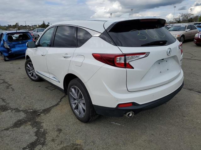 5J8TC2H5XML003610 - 2021 ACURA RDX TECHNOLOGY WHITE photo 2