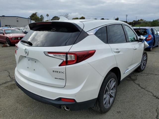 5J8TC2H5XML003610 - 2021 ACURA RDX TECHNOLOGY WHITE photo 3