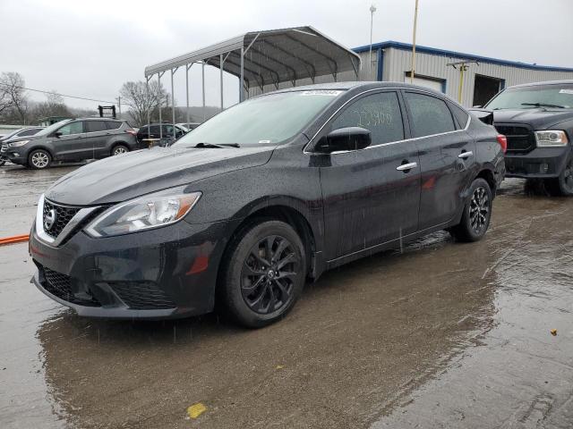 3N1AB7AP2JY308638 - 2018 NISSAN SENTRA S BLACK photo 1