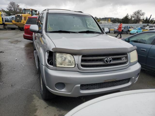 5TDBT44A41S032667 - 2001 TOYOTA SEQUOIA SR5 SILVER photo 5