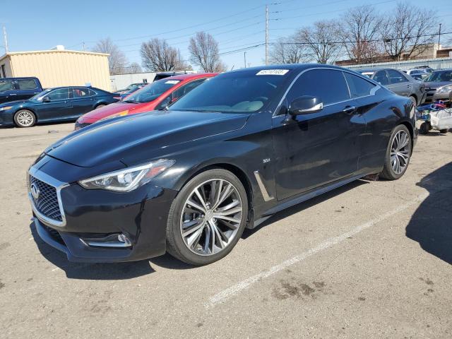 JN1EV7EK2JM342766 - 2018 INFINITI Q60 LUXE 300 BLACK photo 1