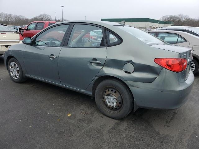 KMHDU4AD2AU046739 - 2010 HYUNDAI ELANTRA BLUE GRAY photo 2