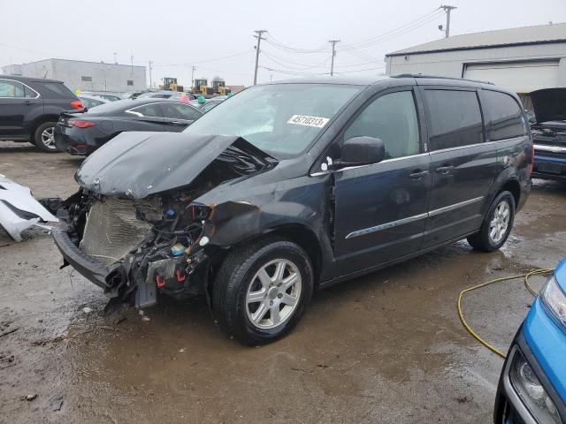 2C4RC1BG7CR162653 - 2012 CHRYSLER TOWN & COU TOURING გრაფიტი ფოტო 1