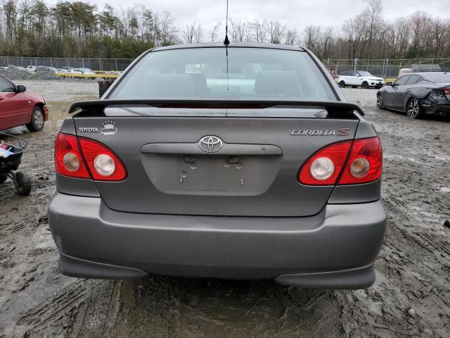 2T1BR32E67C739012 - 2007 TOYOTA COROLLA CE GRAY photo 6