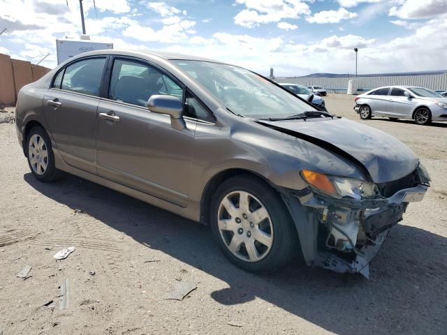 1HGFA16576L098534 - 2006 HONDA CIVIC LX TAN photo 4