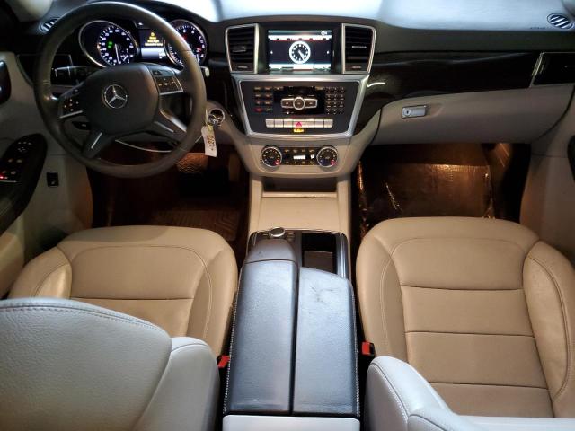 4JGDA5HBXEA383833 - 2014 MERCEDES-BENZ ML 350 4MATIC SILVER photo 8