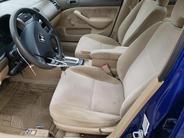 1HGES16395L025171 - 2005 HONDA CIVIC DX VP Mavi foto 7