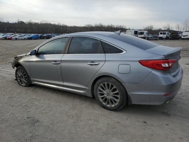 5NPE34AF7FH208881 - 2015 HYUNDAI SONATA SPORT SILVER photo 2