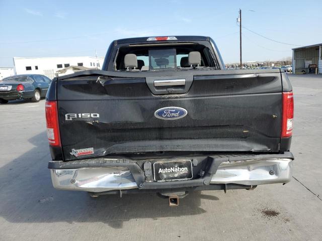 1FTEW1CP0GKD51492 - 2016 FORD F150 SUPERCREW BLACK photo 6