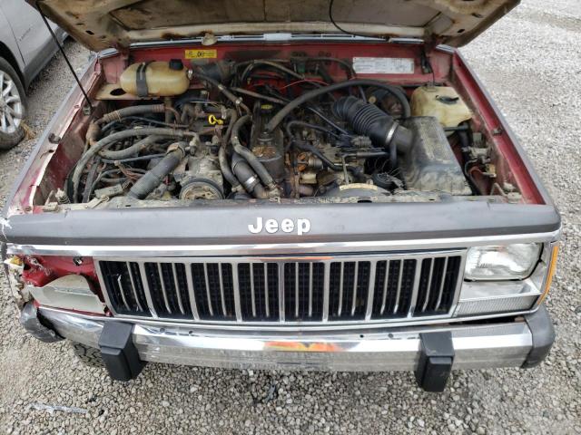 1J4FJ58L9LL292294 - 1990 JEEP CHEROKEE LAREDO GRAY photo 12