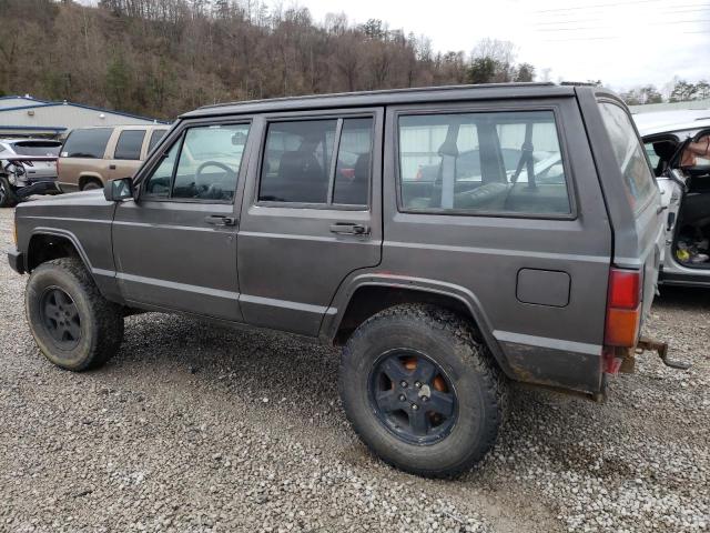 1J4FJ58L9LL292294 - 1990 JEEP CHEROKEE LAREDO GRAY photo 2