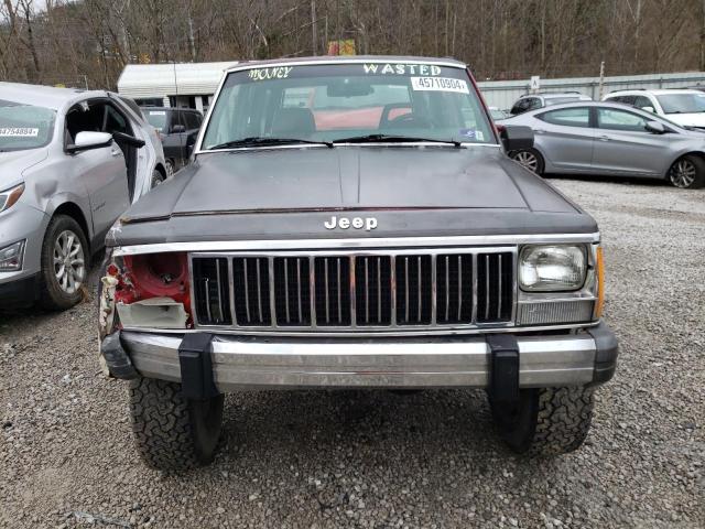 1J4FJ58L9LL292294 - 1990 JEEP CHEROKEE LAREDO GRAY photo 5