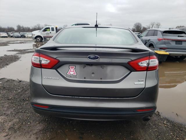 3FA6P0HR7DR147680 - 2013 FORD FUSION SE GRAY photo 6