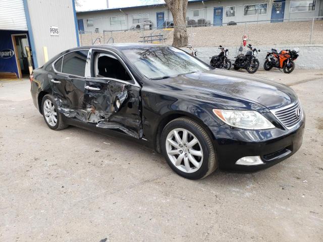 JTHBL46F885060835 - 2008 LEXUS LS 460 BLACK photo 4