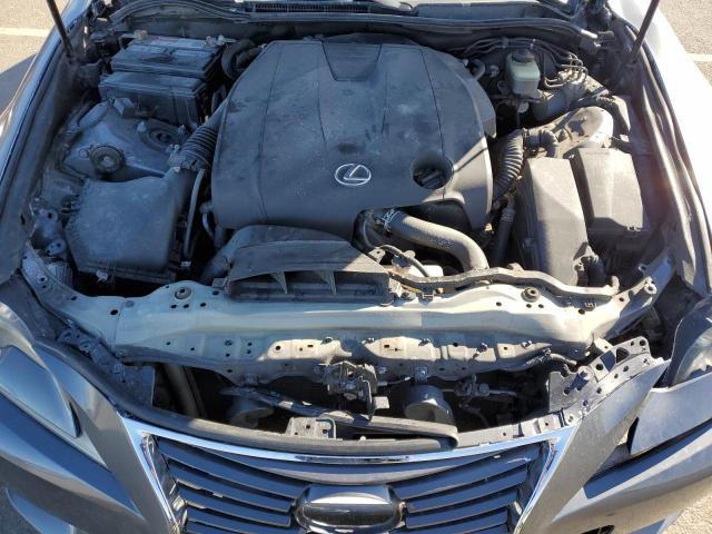 JTHBF1D26E5014180 - 2014 LEXUS IS 250 GRAY photo 11